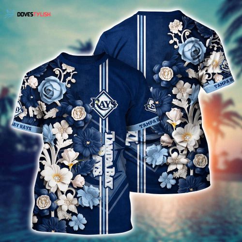 MLB Tampa Bay Rays 3D T-Shirt Aloha Harmony For Fans Sports