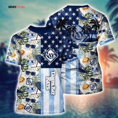 MLB Seattle Mariners 3D T-Shirt Tropical Tranquility Bloom For Fans Sports
