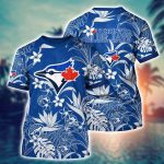 MLB Toronto Blue Jays 3D T-Shirt Island Adventure For Sports Enthusiasts