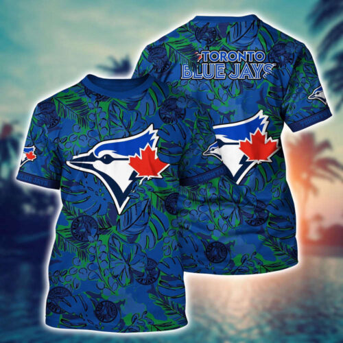 MLB Toronto Blue Jays 3D T-Shirt Sleek Baseball Vibes For Fans Baseball