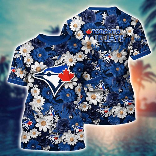 MLB Toronto Blue Jays 3D T-Shirt Sunset Slam Serenade For Fans Sports