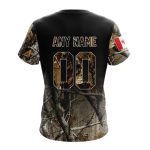 Montreal Canadiens Special Camo Realtree Hunting Unisex T-Shirt For Fans Gifts 2024