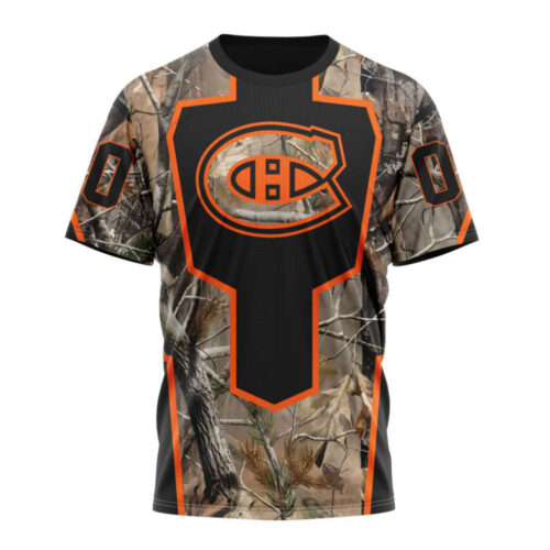 Montreal Canadiens Special Camo Realtree Hunting Unisex T-Shirt For Fans Gifts 2024