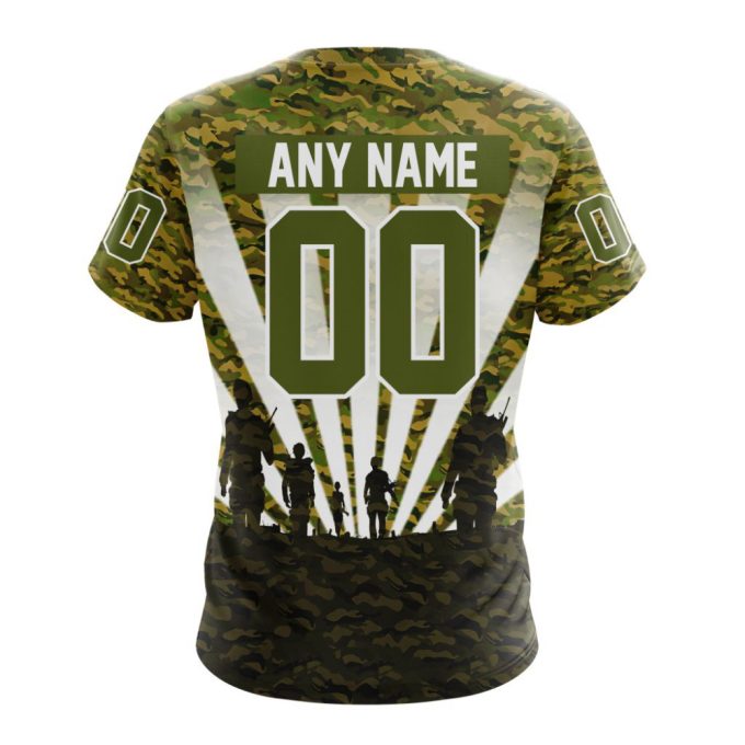 Nashville Predators Military Camo Kits For Veterans Day And Rememberance Day Unisex T-Shirt For Fans Gifts 2024