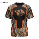 Nashville Predators Special Camo Realtree Hunting Unisex T-Shirt For Fans Gifts 2024