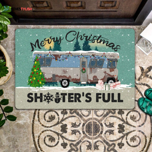 National Lampoon’s Christmas Vacation Movie Doormat | Welcome Mat | House Warming Gift | Christmas Gift Decor
