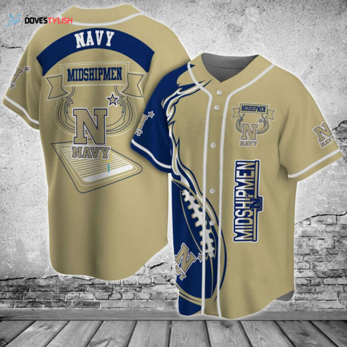 Navy Midshipmen Baseball Jersey