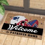 New England Patriots Doormat Home Decor 2024