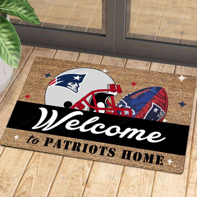 New England Patriots Doormat Home Decor 2024