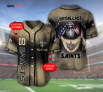 New Orleans Saints Personalized Baseball Jersey