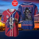 New York Giants Personalized Baseball Jersey Gift for Men Dad