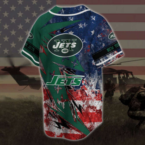 New York Jets Baseball Jersey