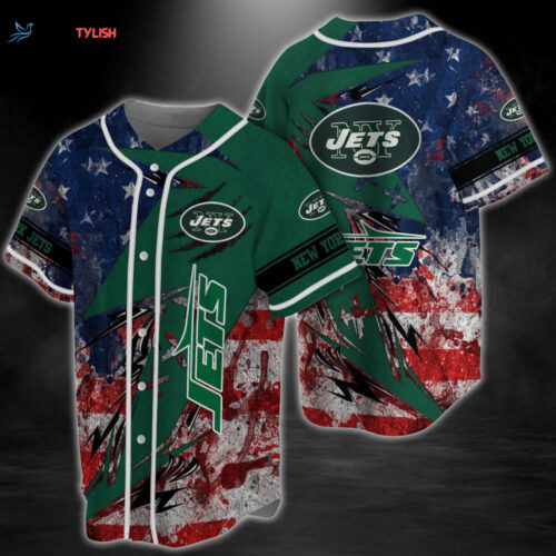 New York Jets Baseball Jersey