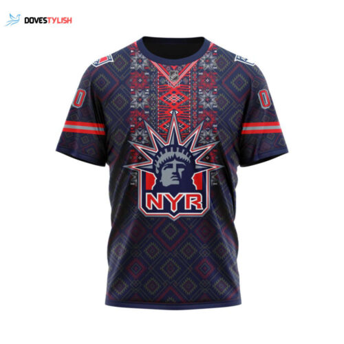 New York Rangers Specialized Native Concepts Unisex T-Shirt For Fans Gifts 2024