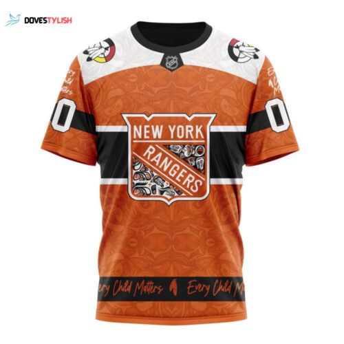 New York Rangers Support Child Lives Matter Unisex T-Shirt For Fans Gifts 2024