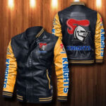 Newcastle Knights Leather Bomber Jacket