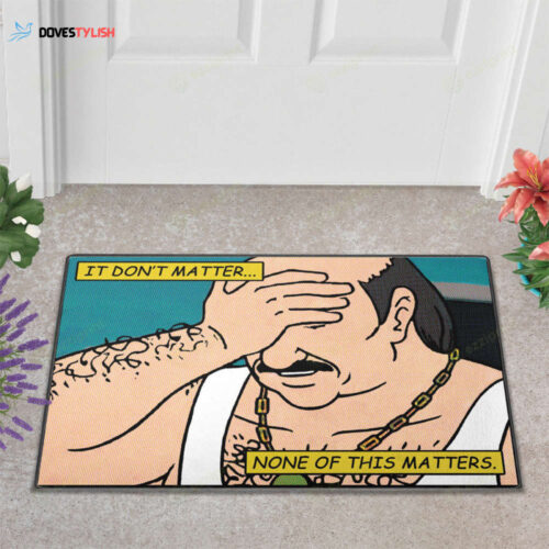 Go Away Or I Shall Taunt You A Second Time Monty Python Doormat