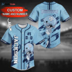 North Carolina Tar Heels Personalized Baseball Jersey