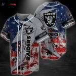 Oakland Raiders Baseball Jersey