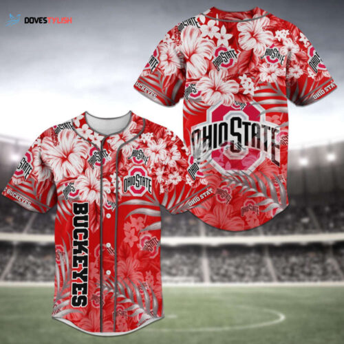 Ohio State Buckeyes Baseball Jersey Personalized Gift for Fans