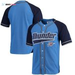 Oklahoma City Thunder Baseball Jersey Custom For Fans