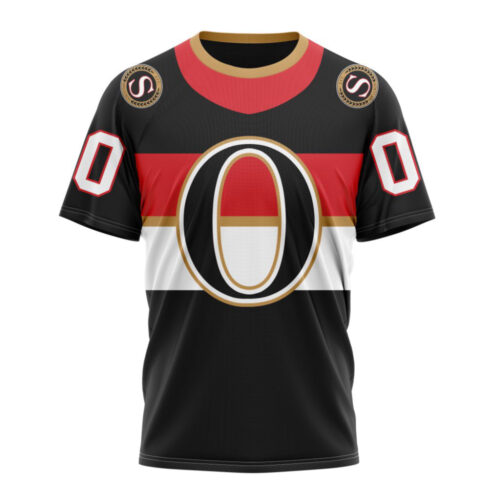 Ottawa Senators Special Reverse Retro Redesign Unisex T-Shirt For Fans Gifts 2024
