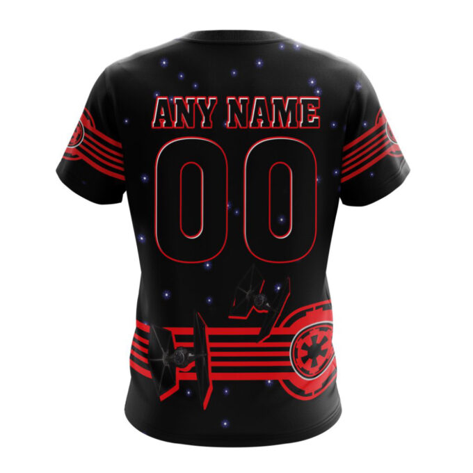 Ottawa Senators Specialized Darth Vader Version Jersey Unisex T-Shirt For Fans Gifts 2024