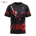 Ottawa Senators Specialized Darth Vader Version Jersey Unisex T-Shirt For Fans Gifts 2024