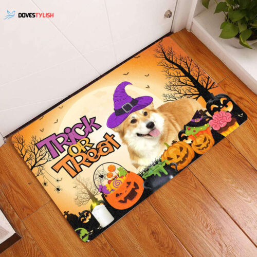 Personalized Halloween Gatekeeper Doormat Home Decor 2024