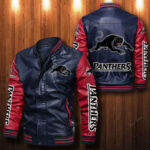 Penrith Panthers Leather Bomber Jacket