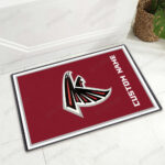Personalized Custom Name Atlanta Falcons Doormat