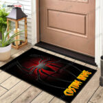 Personalized Custom Name Spiderman Logo Doormat