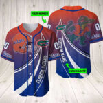 Personalized Florida Gators Baseball Jersey Baseball Jersey Mascot