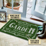 Personalized Gardening Grown With Love Customized Doormat