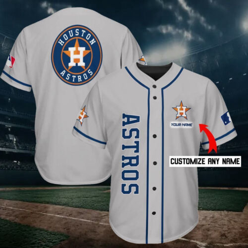Personalized Houston Astros Baseball Jersey Custom Name For Fans