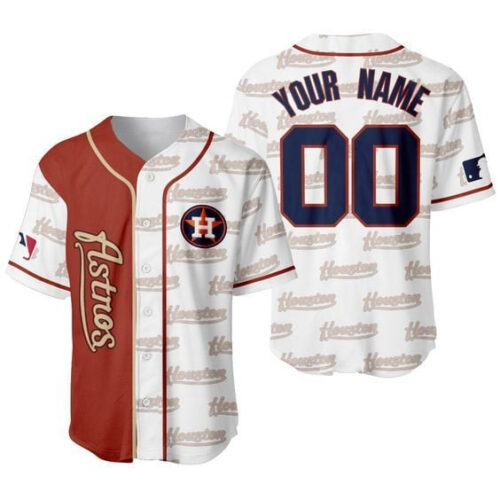 Personalized Houston Astros Baseball Jersey Custom Name For Fans