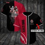 Personalized Ohio State Buckeyes Baseball Jersey Custom Name For Fans