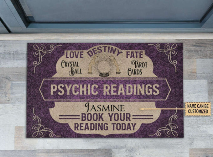 Personalized Tarot Psychic Reading Love Destiny Fate Customized Doormat