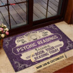 Personalized Tarot Psychic Reading Love Destiny Fate Customized Doormat