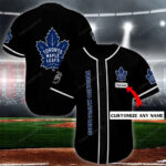 Personalized Toronto Maple Leafs Baseball Jersey Custom For Fans