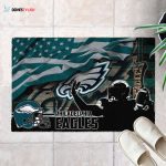 Philadelphia Eagles Doormat Home Decor 2024