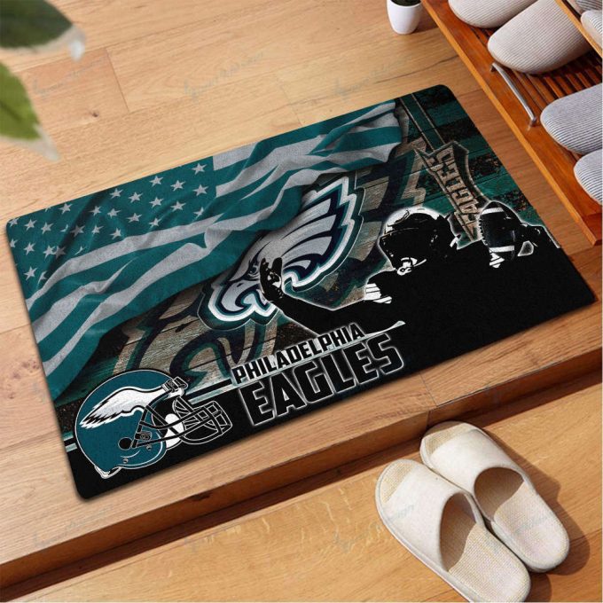 Philadelphia Eagles Doormat Home Decor 2024