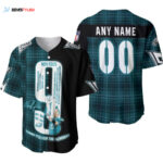 Philadelphia Eagles Nick Foles 9 Champions Legendary Captain Designed Allover Gift With Custom Name Number For Eagles Fans Baseball Jersey