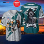 Philadelphia Eagles Personalized Baseball Jersey