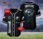 Philadelphia Eagles Personalized Baseball Jersey