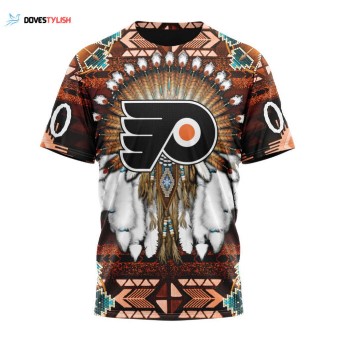 Philadelphia Flyers Special Native Costume Design Unisex T-Shirt For Fans Gifts 2024