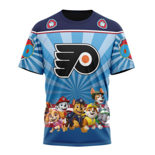 Philadelphia Flyers Special Paw Patrol Kits Unisex T-Shirt For Fans Gifts 2024