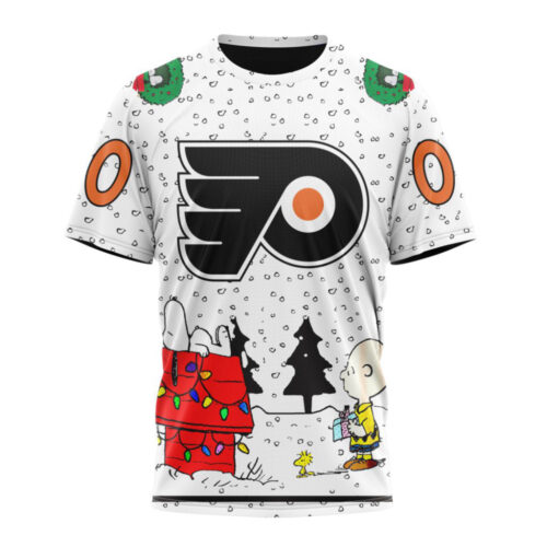Philadelphia Flyers Special Peanuts Design Unisex T-Shirt For Fans Gifts 2024