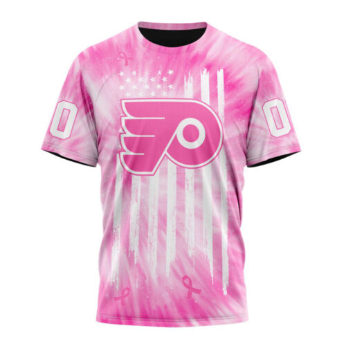 Philadelphia Flyers Special Pink Tie-Dye Unisex T-Shirt For Fans Gifts 2024