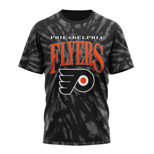 Philadelphia Flyers Special Retro Vintage Tie – Dye Unisex T-Shirt For Fans Gifts 2024